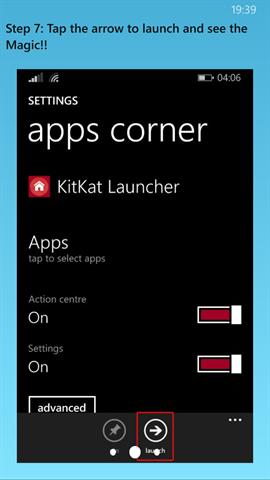 Hướng dẫn sử dụng Kitkat Launcher