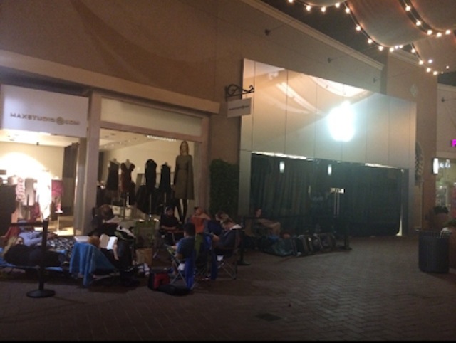 Những người chờ đợi iPhone 6 tại Mỹ