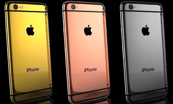 Phiên bản iPhone 6/6 Plus mạ vàng siêu sang giá hơn 90 triệu đồng