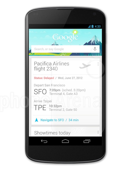 Nexus 4 chạy Android L