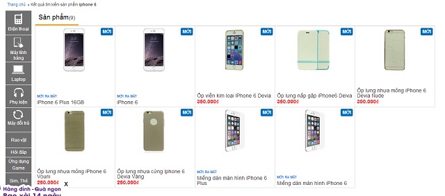 Tràn ngập phụ kiện iPhone 6/6 Plus tại Việt Nam