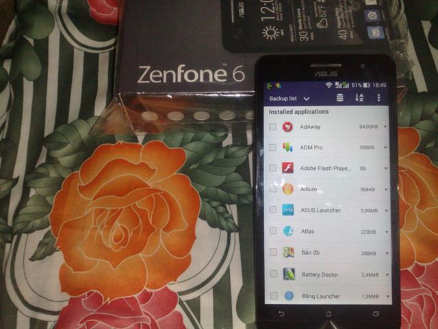 Cách sao lưu dữ liệu trên Asus Zenfone 