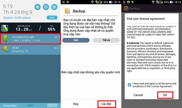Sau khi hoàn tất việc tải file về máy, các bạn cứ cài đặt như bình thường