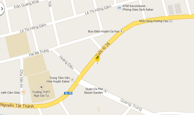 Bản đồ Thegioididong Đăklăk