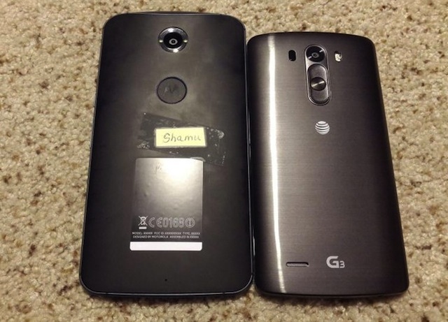 Nesux X cạnh LG G3