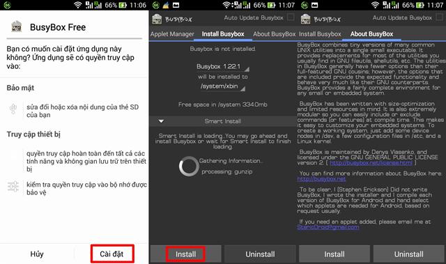 Cài đặt Busybox