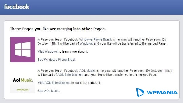 Hai trang Facebook Windows và Windows Phone ở Brazil sắp hợp nhất