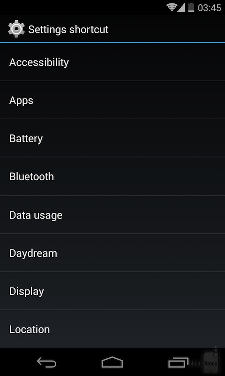 Liên kết shortcut với tính năng cần tuỳ chỉnh