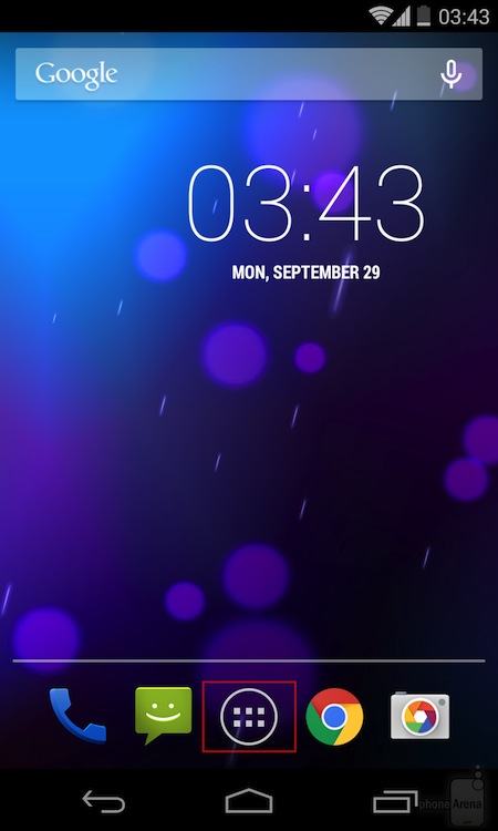 Vào trang ứng dụng