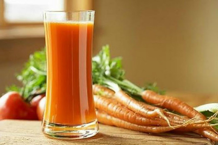 Carrot juice is good for the eyes