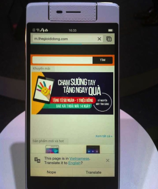 Loạt ảnh cận cảnh của Oppo N3