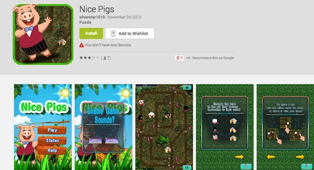 Game Nice Pigs