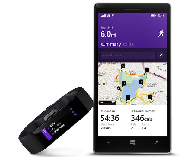 Vòng đeo tay thông minh kết hợp smartphone