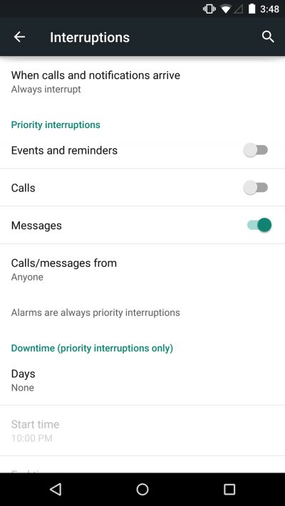 Chế độ ưu tiên