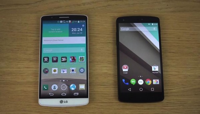 LG G3 sẽ sớm được lên Android 5.0