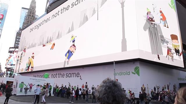 Màn hình lớn nhất thế giới thuộc về Android