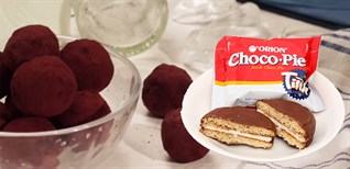 Tận dụng bánh Chocopie để làm quà tặng Valentine cho cô nàng hậu đậu