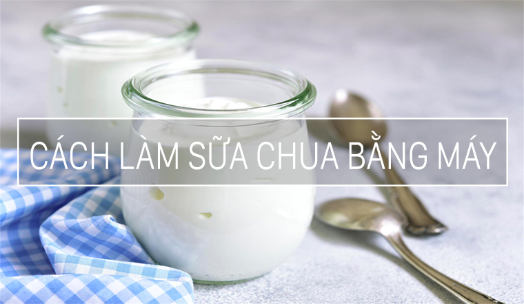 Cách làm sữa chua bằng máy ủ sữa chua dẻo mịn tại nhà