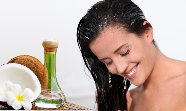 5 phương pháp chữa rụng tóc sau sinh bằng dầu dừa