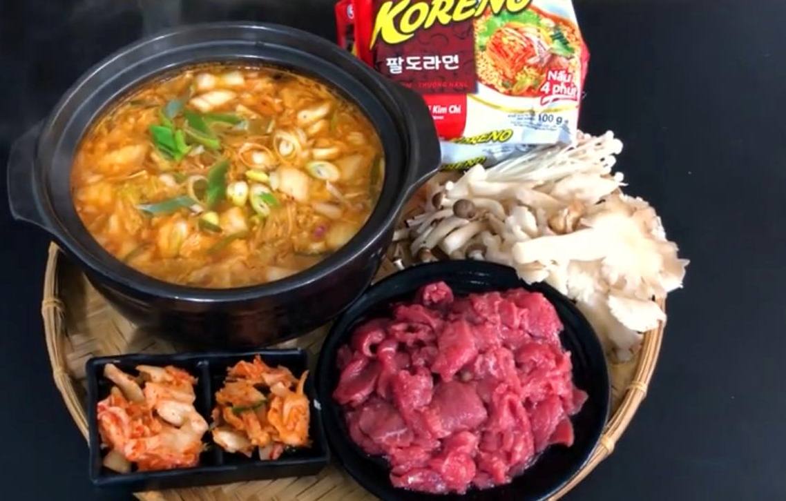 6 cách nấu lẩu kim chi Hàn Quốc tại nhà ngon ngây