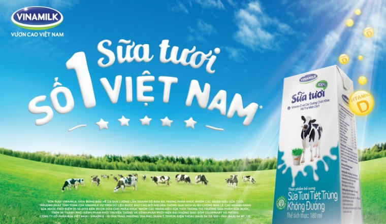 Sữa Vinamilk: Các loại sản phẩm sữa tươi, sữa nước Vinamilk