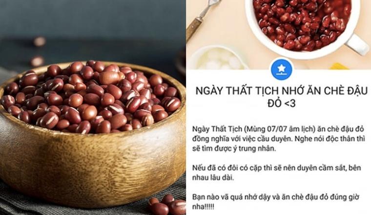 Ngày Thất Tịch, F.A mau ăn ngay những món ăn từ đậu đỏ này để thoát ế