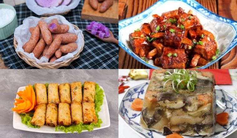 Gợi ý 10 món ăn chay ngày Tết mới lạ, dễ nấu - Trường THCS Võ Thị Sáu