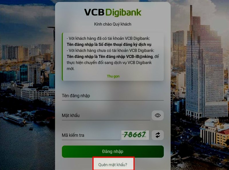 Cách khôi phục mật khẩu tài khoản Vietcombank online siêu nhanh mà không phải ai cũng biết Cách khôi phục mật khẩu tài khoản Vietcombank online siêu nhanh mà không phải ai cũng biết