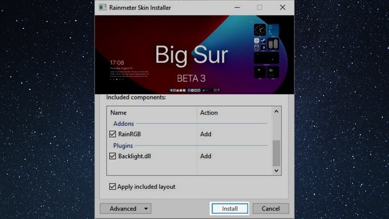 Cài đặt giao diện giống macOS Big Sur / iOS 14 cho máy tính Windows 10 Cài đặt giao diện giống macOS Big Sur / iOS 14 cho máy tính Windows 10