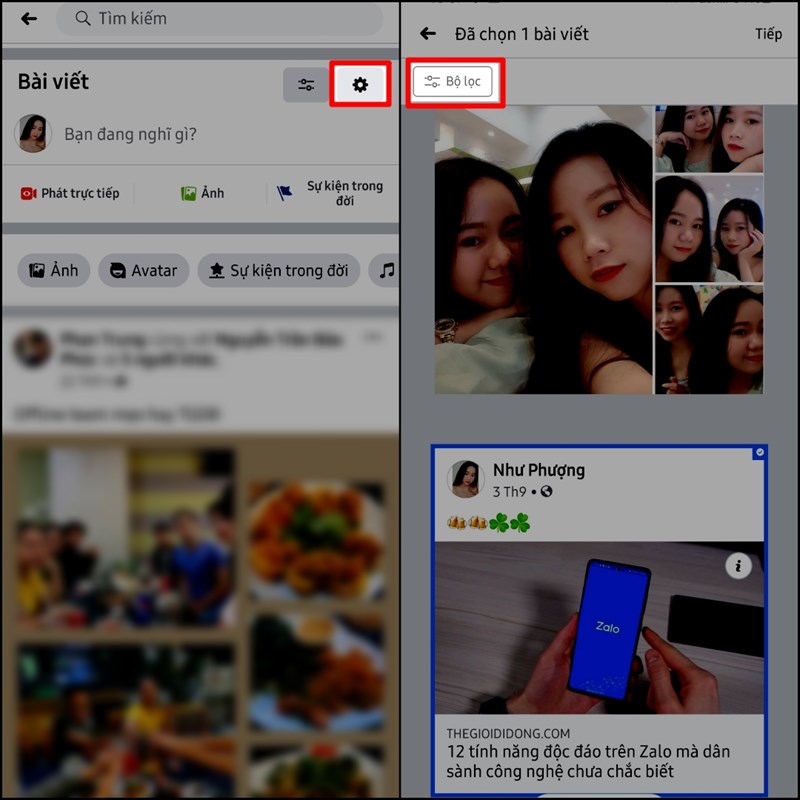 Xóa nhiều bài đăng trên dòng thời gian cùng một lúc Xóa nhiều bài đăng trên dòng thời gian cùng một lúc