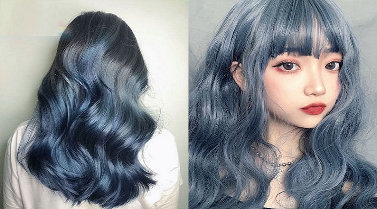 Tổng hợp 10 kiểu tóc nhuộm xám xanh cực đẹp, tôn da bạn nên thử