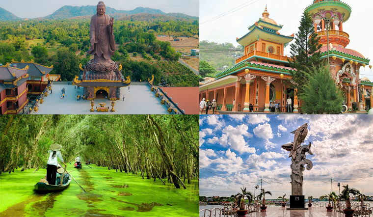 Top 15 địa điểm du lịch Châu Đốc nổi tiếng, thu hút du khách