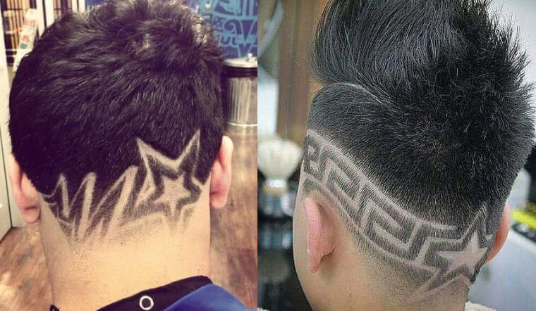 Những kiểu tatoo tóc nam đẹp đơn giản chất nhất hiện nay