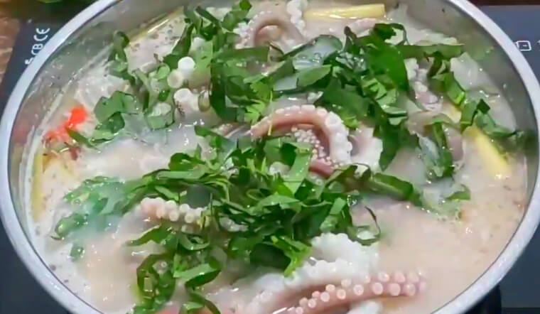 Hướng dẫn phương thức nấu nướng bạch tuộc nhúng mẻ ngon