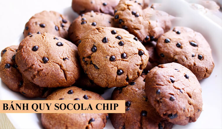 Cách làm bánh quy socola chip thơm ngon dễ làm tại nhà