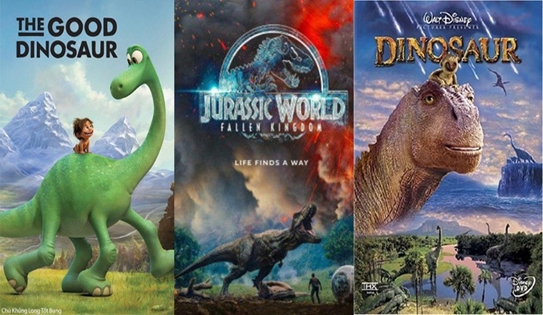 10 bộ phim hoạt hình khủng long, giúp bé hiểu hơn về thế giới động vật