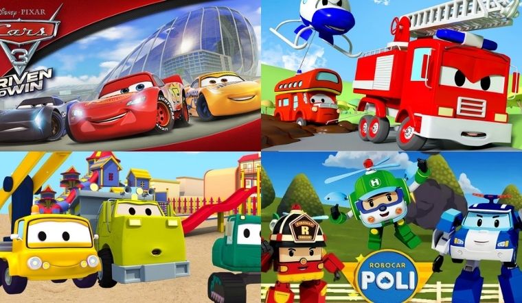 CAR WASH | Police Car for Kids Game App Kids - Videos for kids | Videos For  Children - YouTube