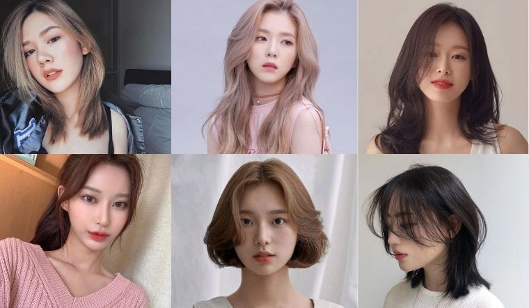 25 kiểu tóc mái thưa Hàn Quốc cắt ngang tỉa lưa thưa mái xéo mới nhất