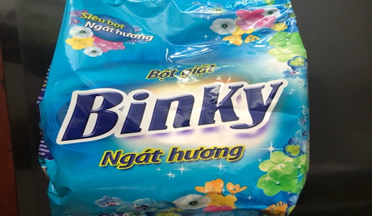 Bột giặt Binky của công ty nào? Giặt có sạch không?