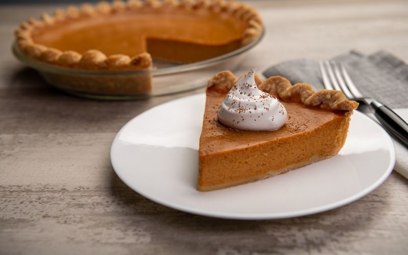 Bánh bí đỏ (Pumpkin pie), món ăn phổ biến trong ngày Lễ Tạ Ơn