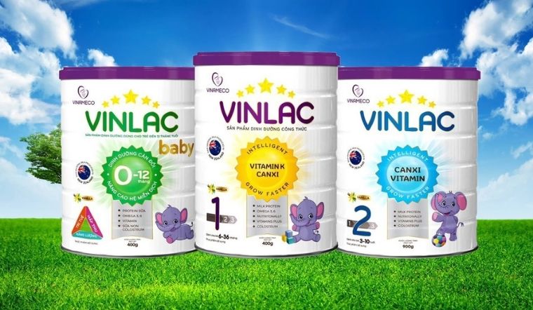 Cập nhật bảng giá sữa Vinlac chính hãng mới nhất 2022