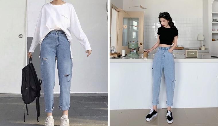 10 Cách phối đồ với quần Baggy Jeans đẹp phong cách nhất  YouTube