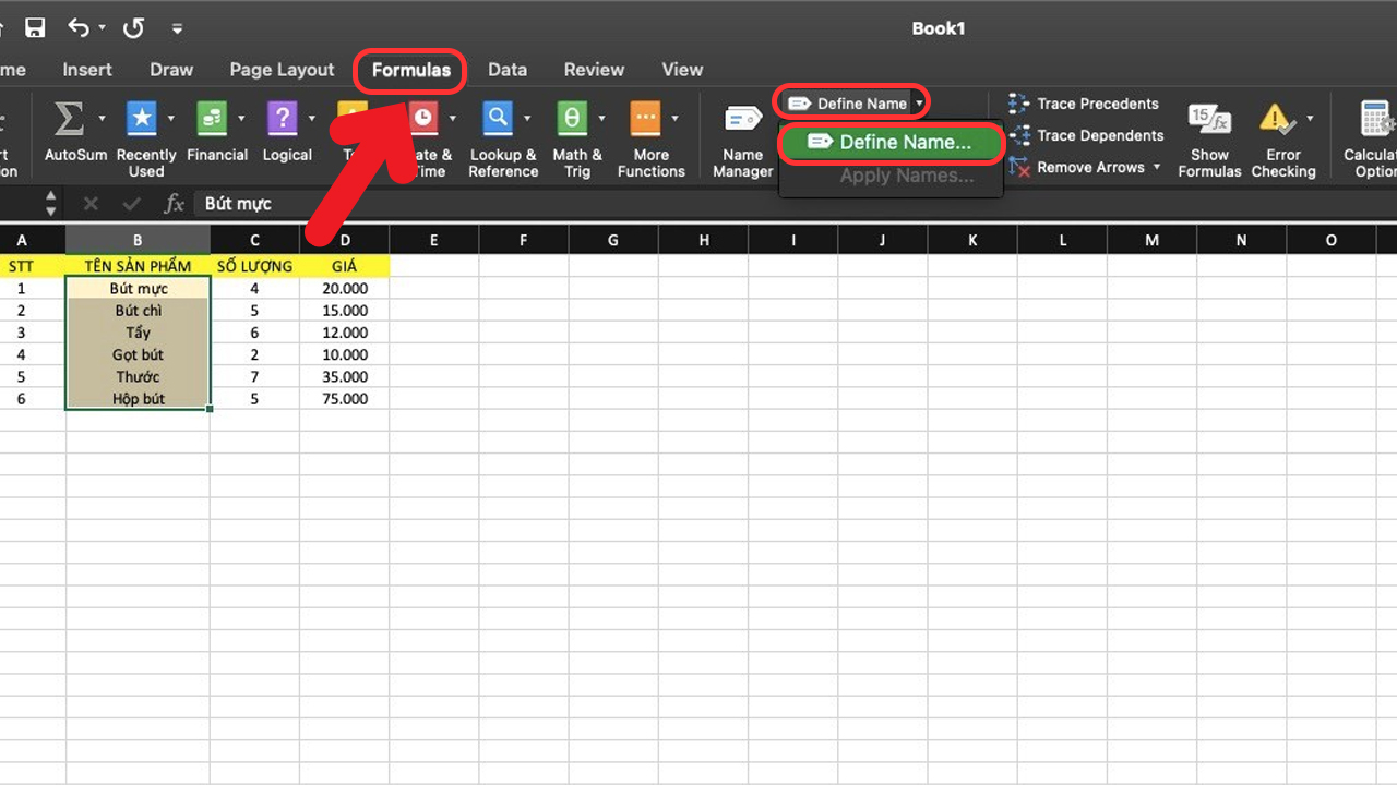 C Ch T O Drop List Trong Excel T O Danh S Ch D Li U T Ng