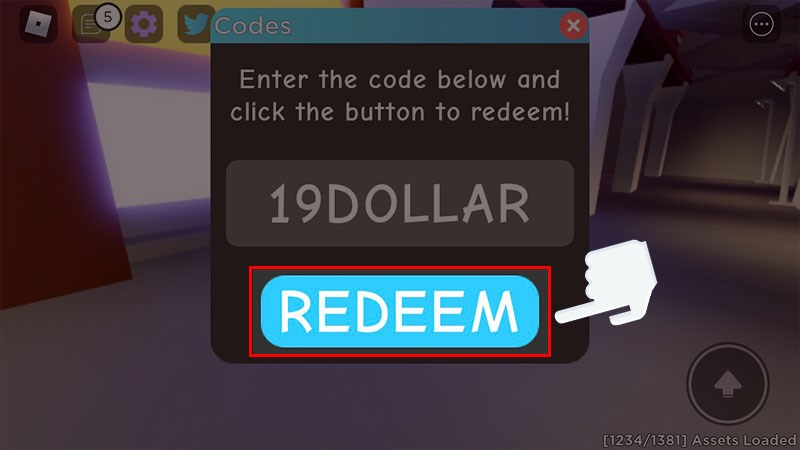 Nhấn vào mục Redeem Nhấn vào mục Redeem