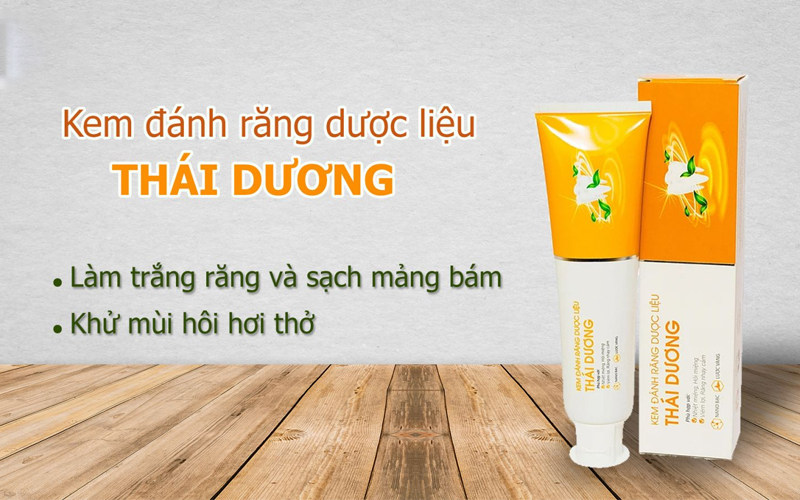 Kem tấn công răng thuốc Thái Dương 150g 0