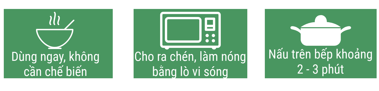 Hướng dẫn sử dụng cháo tươi