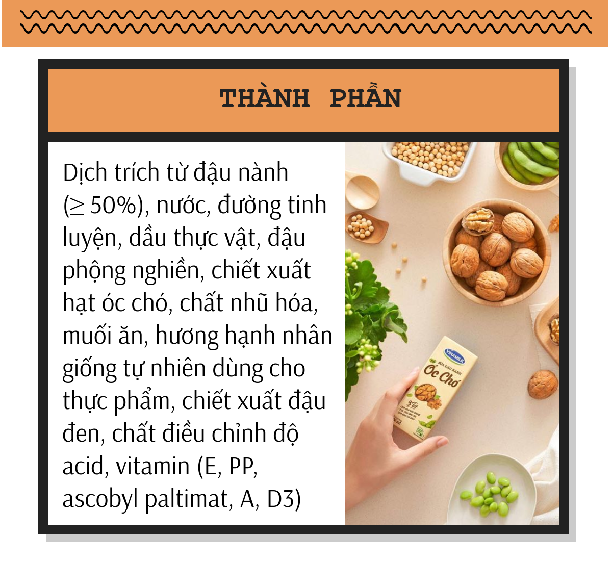 Thùng 48 hộp sữa đậu nành óc chó Vinamilk 180ml 1