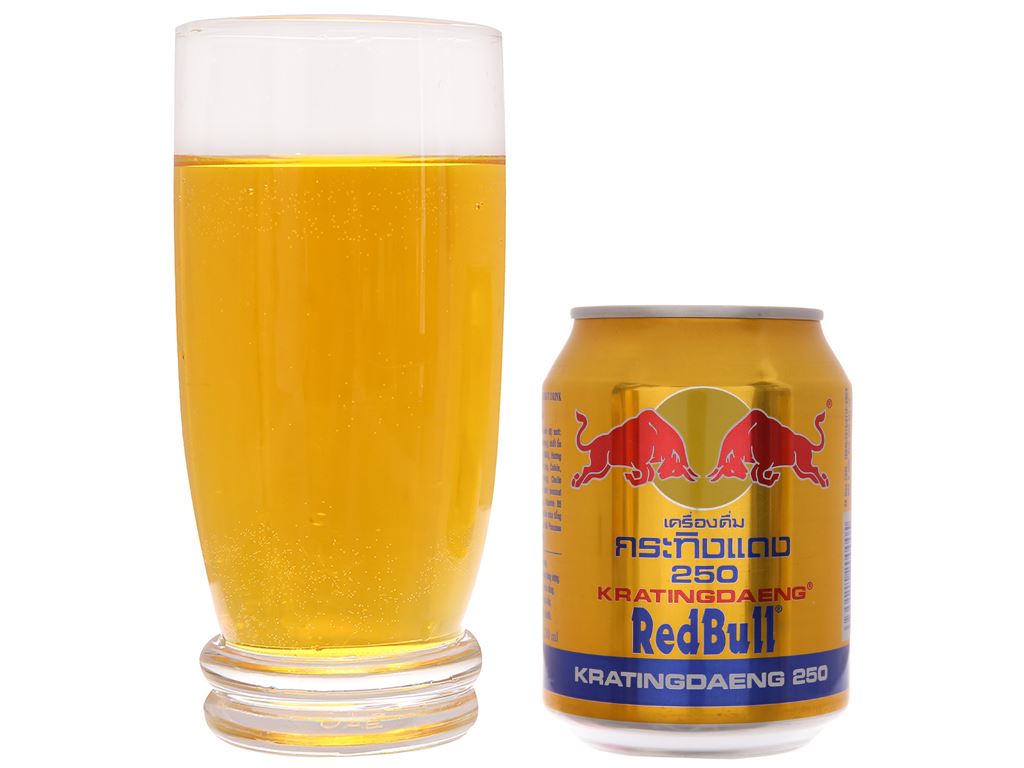 6 lon nước tăng lực Redbull 250ml 3