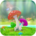 Amazing 3D Mushroom Garden - Hình nền 3D