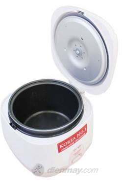 nồi cơm điện nắp gài Cuckoo CR-0632 có lòng nồi làm hợp kim nhôm chống dính